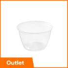 Plastic sauce container PP ø 7.5 cm 120 cc transparent product photo