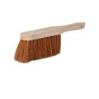Wooden hand sweeper cocos unvarnished 30 cm brown product photo