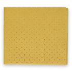 Kunstzeem PU geperforeerd 37x40 cm geel Productfoto