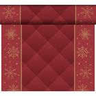 Duni Dunicel® Tête-à-Tête Rhombus Bordeaux 0.4x24 m Design product photo