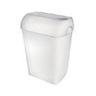 PrimeSource waste bin half open 23L white product photo