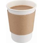 Kraft sleeve bruin tbv beker 8 oz Productfoto