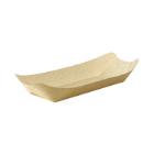 BioPak ecoecho® grass paper tray Bloom rectangle 26.5x13.5x5.5 cm cream product photo