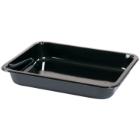 BioPak ecoecho® meal box CPET rectangle 22.5x17.5x3.4 cm 960 cc black product photo
