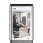 Tork Ad-A-Glance® plastic display S1 for Tork sanitizing stand 2611055 product photo