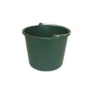 Plastic bucket 12L green product photo