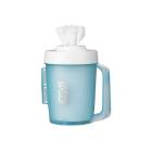 Tork Mini Centerfeed draagbare poetsroldispenser M1 18.5x23.9x26.3 cm wit/turqoi Productfoto