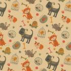Gift wrap animal design 50 cm x200 meter product photo