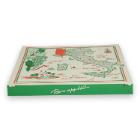 Kartonnen pizzadoos Italia 32x32x3 cm Productfoto