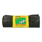 Komo waste sack LDPE with drawstring 60x80 cm 70 my 60L black 15 per roll product photo