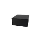Kraft cardboard magnetic box 35x25x10 cm black product photo