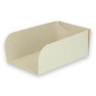 Cardboard bag slider 250 grams 15x10x6 cm white product photo