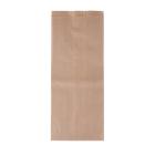 Papieren zak natronkraft 3 pond 16+(2x5)x38 cm bruin (circa 1200 stuks) Productfoto