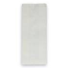 Papieren zak ersatz 1 pond 13+(2x4)x31 cm wit (circa 1.200 stuks) Productfoto