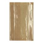 Papieren vensterzak polykraft+PE 14+(2x3)x24 cm bruin met geperforeerd venster Productfoto