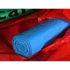 Afvalzak LDPE 58x100 cm 40 my 75L blauw 20 per rol Productfoto