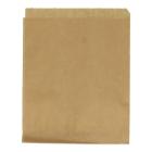 Papieren hamburgerzak vetvrij 15x17 cm bruin Productfoto