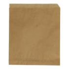 Paper hamburger bag greaseproof 18x20 cm brown product photo