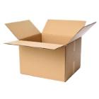 Cardboard American folding box 50x33x29.5 cm brown product photo