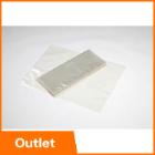 Afvalzak LDPE 80+2x35x100 cm 100 my 250L transparant Productfoto