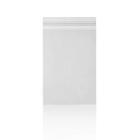 Plastic vleeswarenzak PP hersluitbaar geblokt 16+(2x4)x21 cm 35 my transparant Productfoto