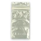 Plastic deli meat bag PP resealable blocked 17+(2x4)x26 cm 25 µm transparent product photo