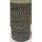 Cotton twine no. 32 black / white product photo