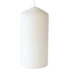 Duni pillar candle mat ø 7x15 cm white 50 hours product photo