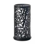 Duni metal candle holder Twist ø 7.5x14 cm black product photo