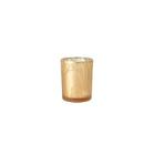 Duni glass candle holder Shimmer ø 8x10 cm frosted sand product photo