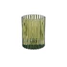 Duni glass candle holder 7 x ø 5.5 cm green product photo