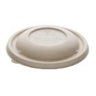 BePulp bagasse lid for Buddha meal container ø 17 cm cream product photo