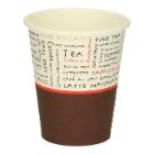 Sensations kartonnen beker Hot PE 8 oz / 220 cc ø 8 cm Productfoto