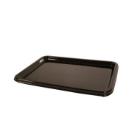 Plastic schaal RPET rechthoekig 35x24 cm zwart Productfoto