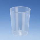 Reusable plastic shotglas PP 20 cc/ 40 cc transparant Productfoto