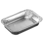 Aluminium tray rectangle 16x11x2.6 cm 340 cc product photo