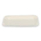 Kartonnen schaal gevoerd rechthoek 10x16 cm wit Productfoto