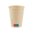 Bamboe milkshake beker PLA 12 oz / 360 ml ø 9 cm bruin Productfoto