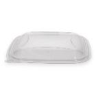 Crudipack plastic lid PET square 16x16 cm transparent for salad container product photo