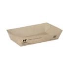 NotPla kartonnen snackbak (A9+1) 16x6.5x3.5 cm bruin Productfoto