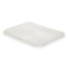 Plastic lid PP rectangle 18.3x13.5 cm transparent product photo