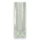 Plastic block bottom bag PP 6.5+(2x4.5)x20 cm 40 my transparent product photo