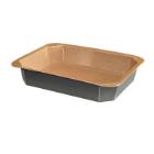 Duni cardboard meal container PE Forum 1 compartment 22.7x17.8x4 cm 1200 cc product photo