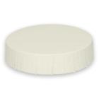 Cardboard glass cover ø 7.2 cm matte white product photo