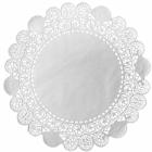 Paper doyleys perforated round ø 30 cm white product photo