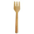Paper fork 16.5 cm brown product photo