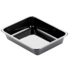 BioPak ecoecho® meal box CPET rectangle 22.5x17.5x4.3 cm 1200 cc black product photo