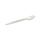 Paper fork 17 cm white product photo