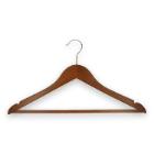 Wooden coathanger 44 cm brown varnish photo du produit