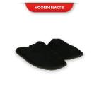 Velour slipper met gesloten teen EVA zool 3 mm 29 cm zwart Productfoto